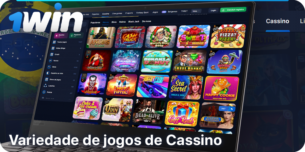 Explorando a emocionante variedade de jogos no 1win Online Casino!