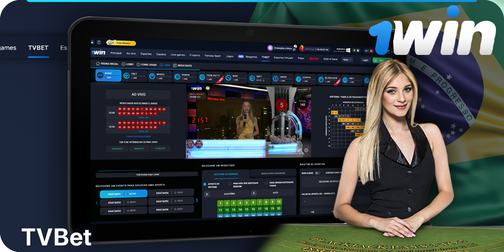 TVBet seção em 1Win