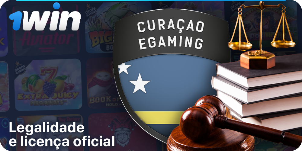 Licença oficial de Curaçao concedida ao 1Win Casino