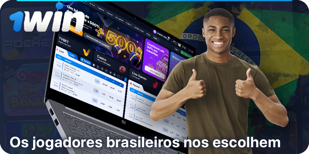 Os jogadores brasileiros escolhem o 1Win Cassino