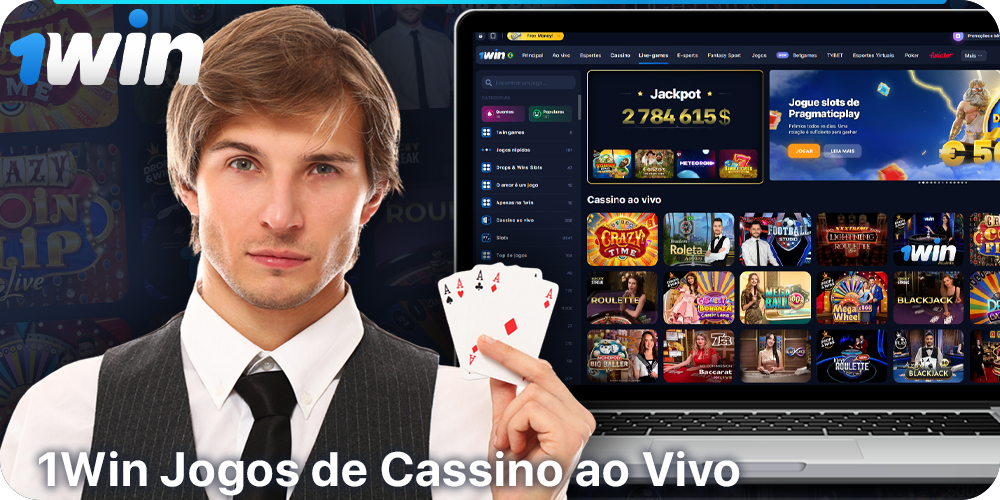 Jogue jogos de dealer ao vivo no 1Win Cassino