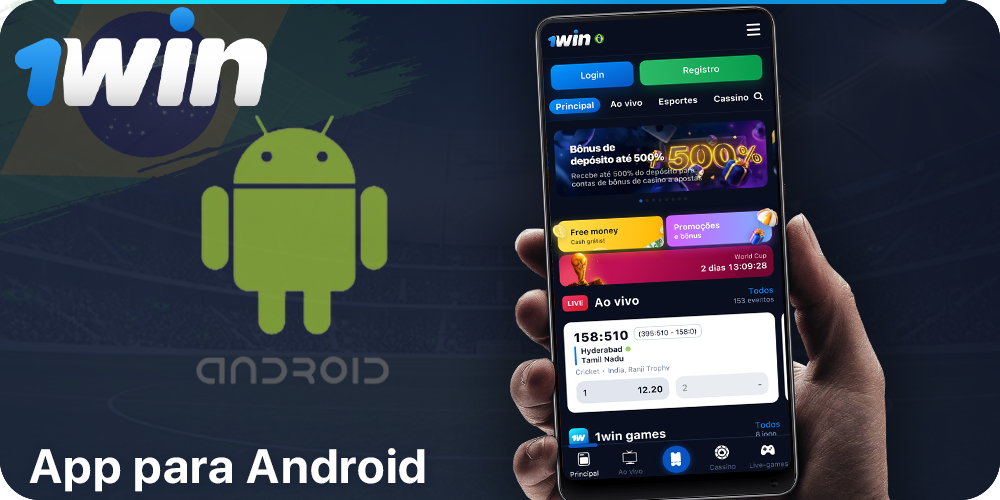 aplicativo 1Win para Android