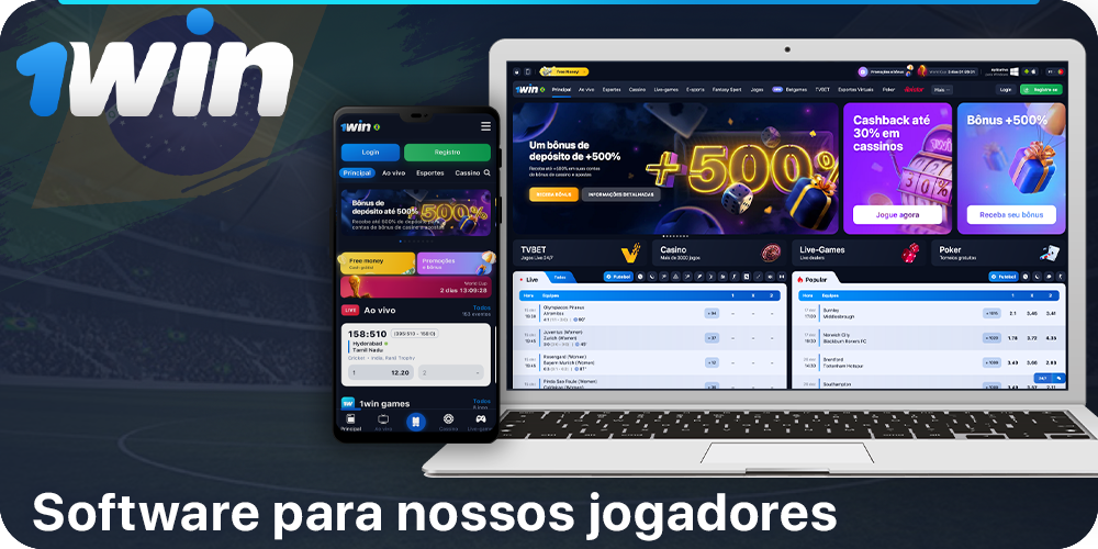 Software para jogadores 1Win