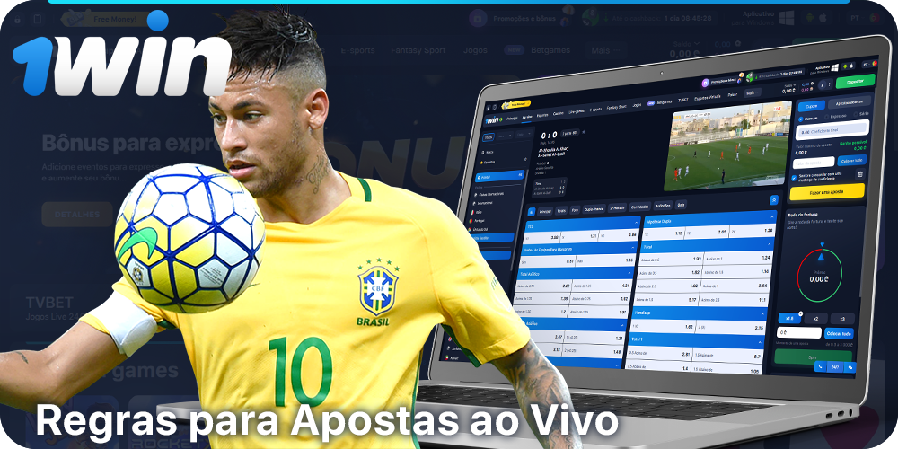 Regras de apostas esportivas ao vivo a 1Win