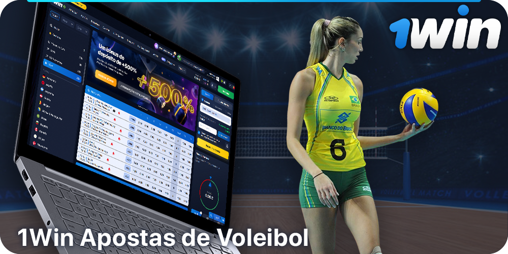 Aposta no voleibol a 1Win no Brasil